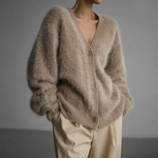 L'aurablend - Cárdigan de moda en cachemira