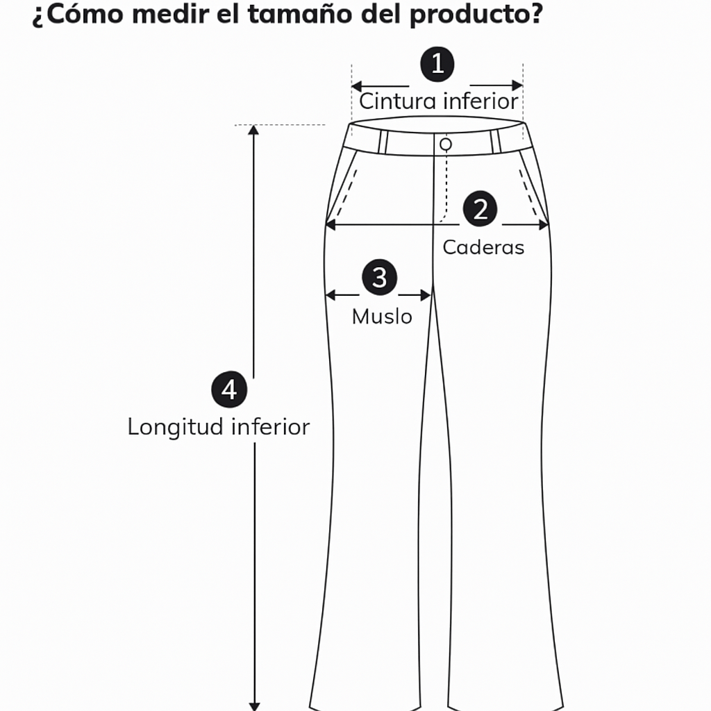 Pantalón Minnata Elegante Asimétrico a la moda