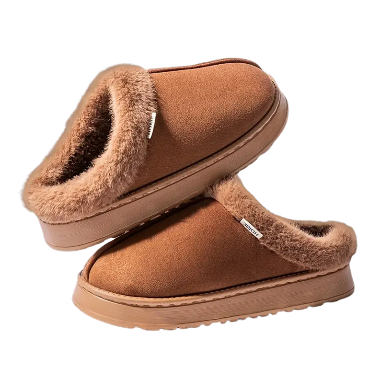 Pantuflas de casa con suela gruesa