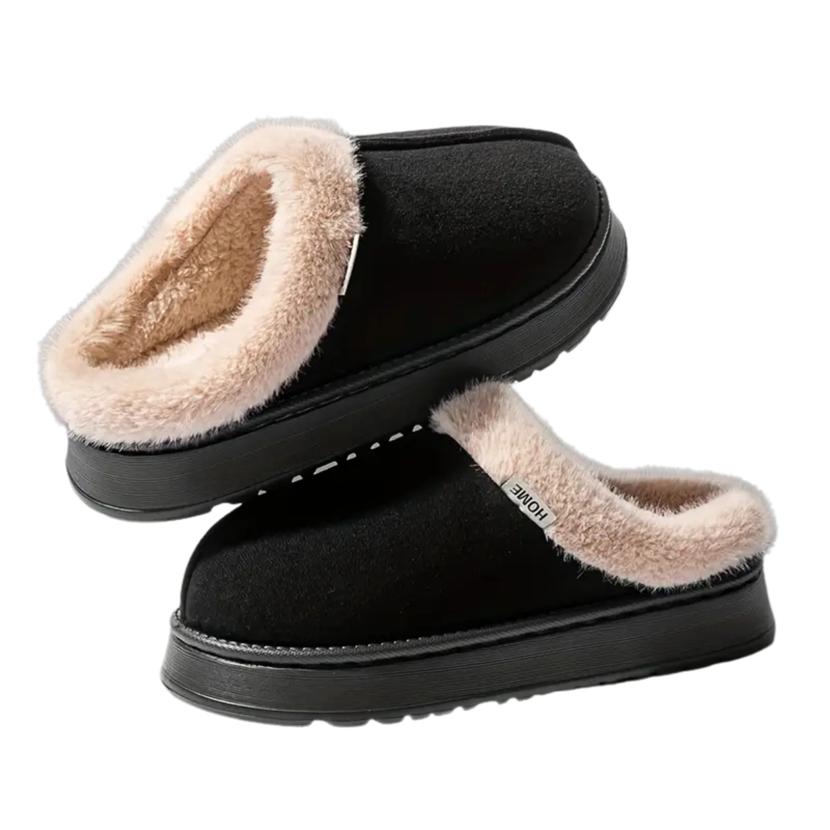 Pantuflas de casa con suela gruesa