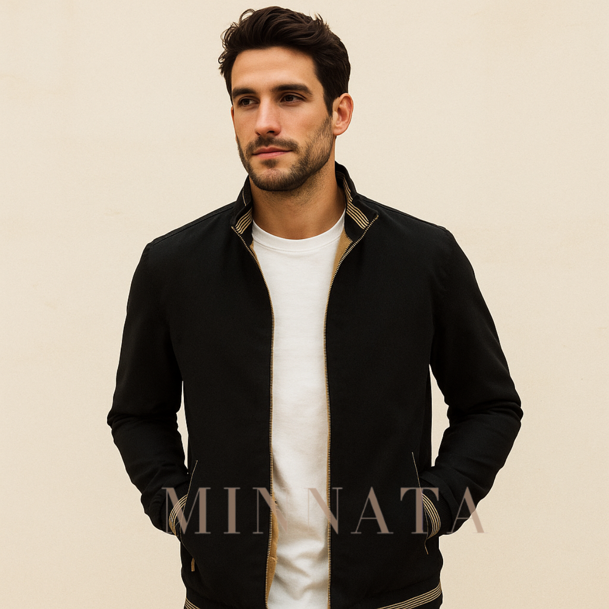 Chaqueta elegante estilo Europeo para Varón