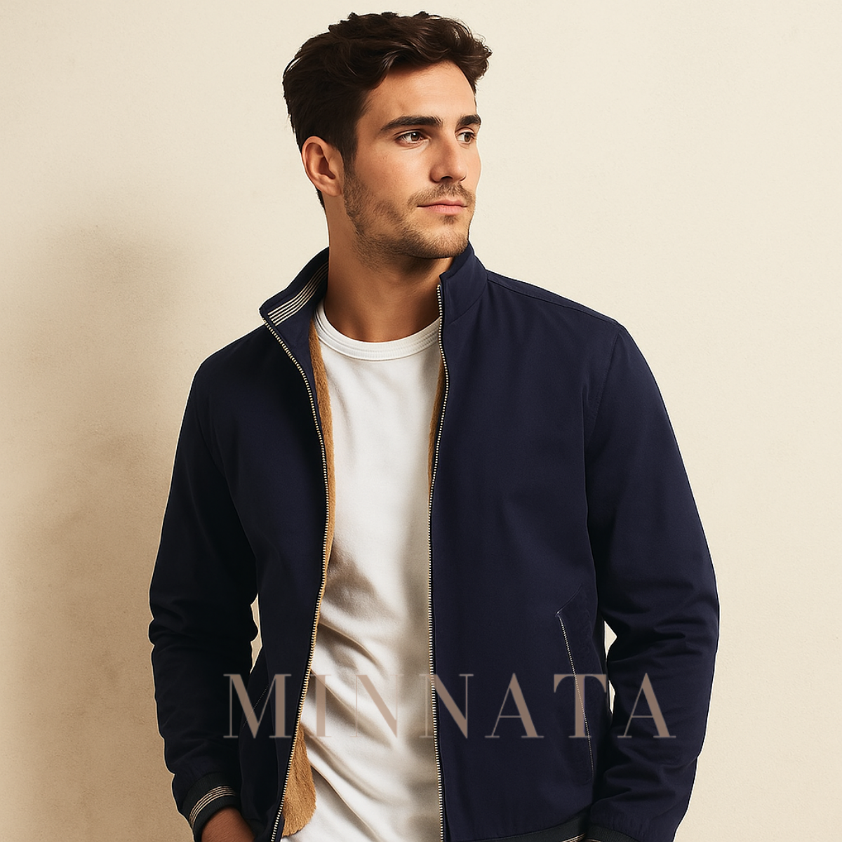 Chaqueta elegante estilo Europeo para Varón