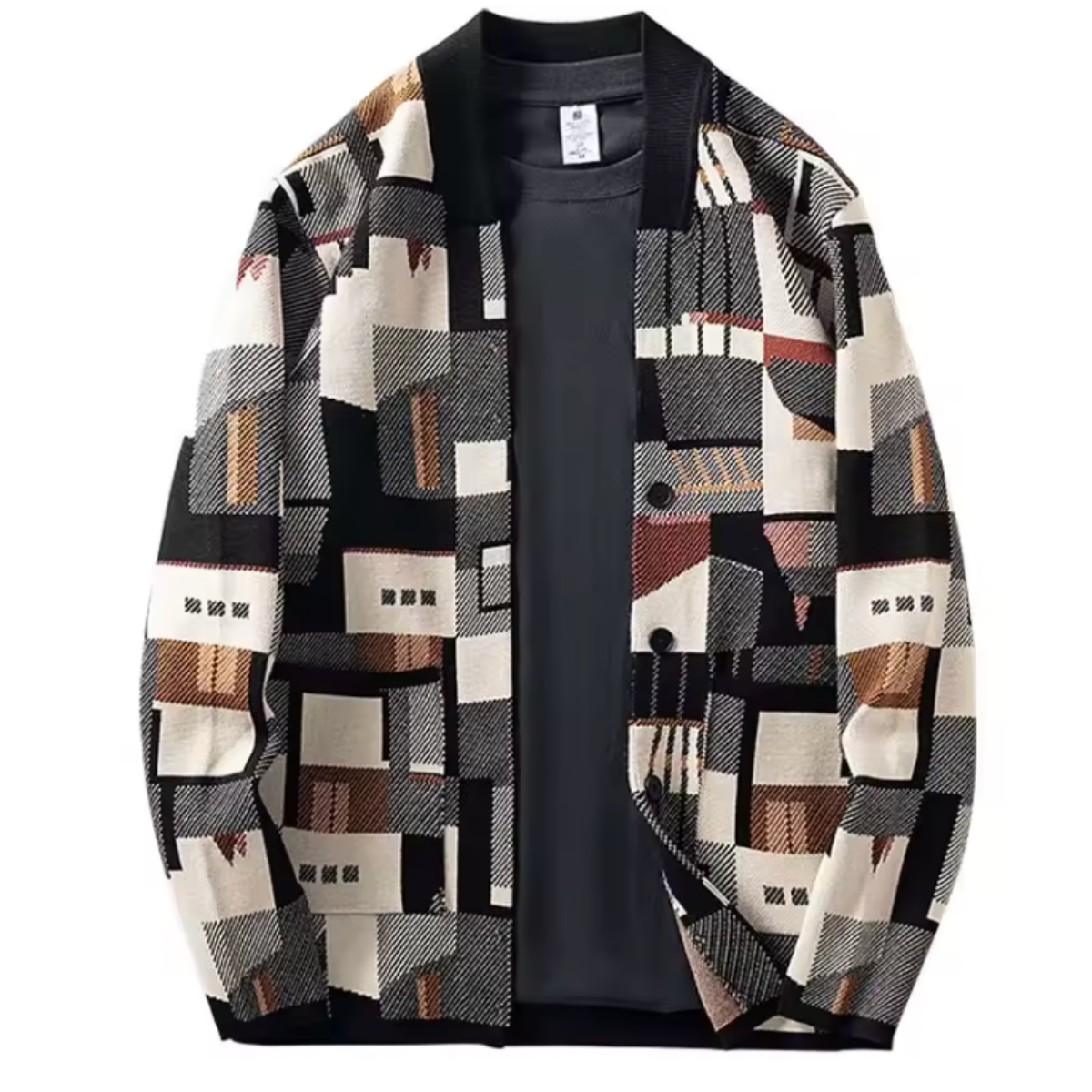 Cardigan Mosaico elegante