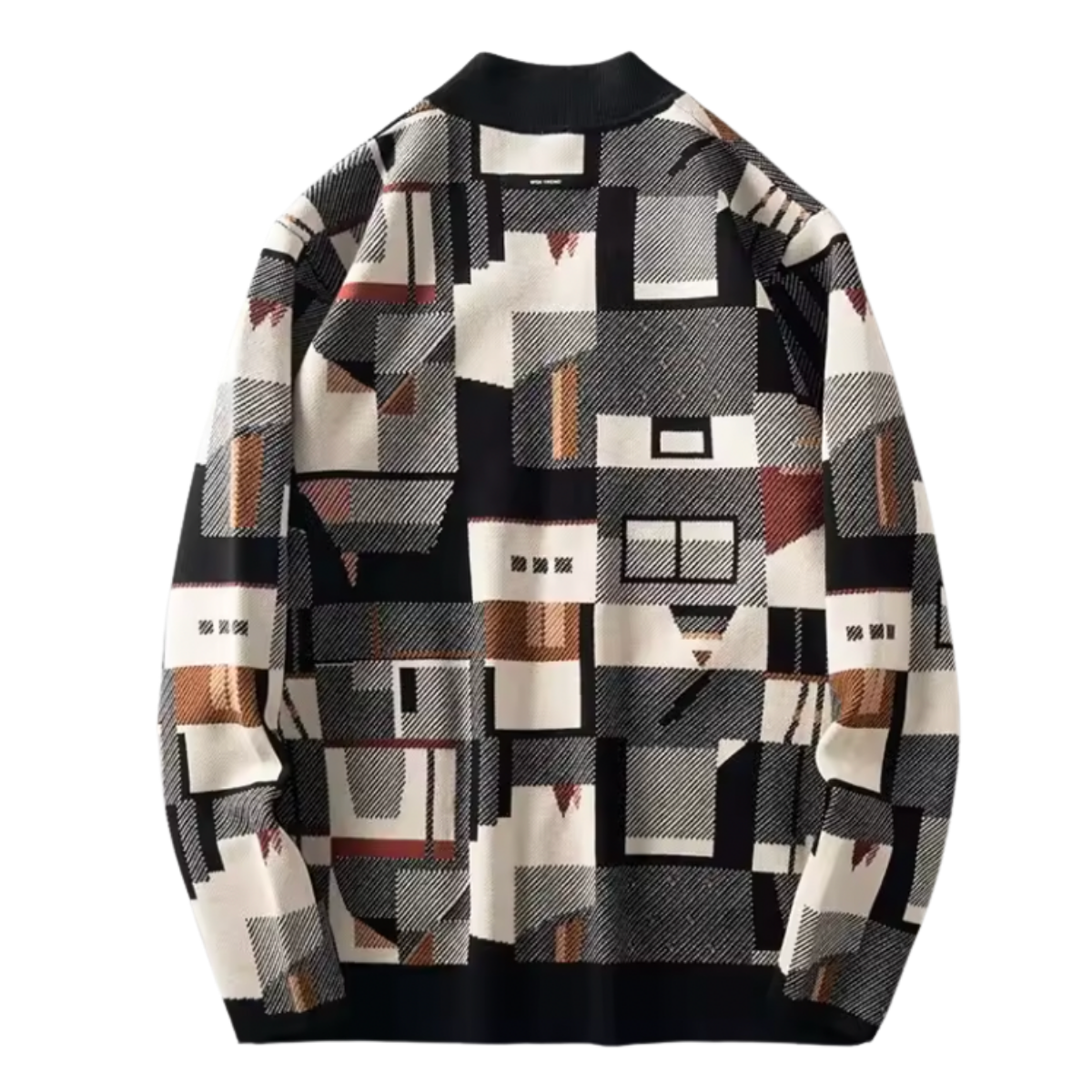 Cardigan Mosaico elegante