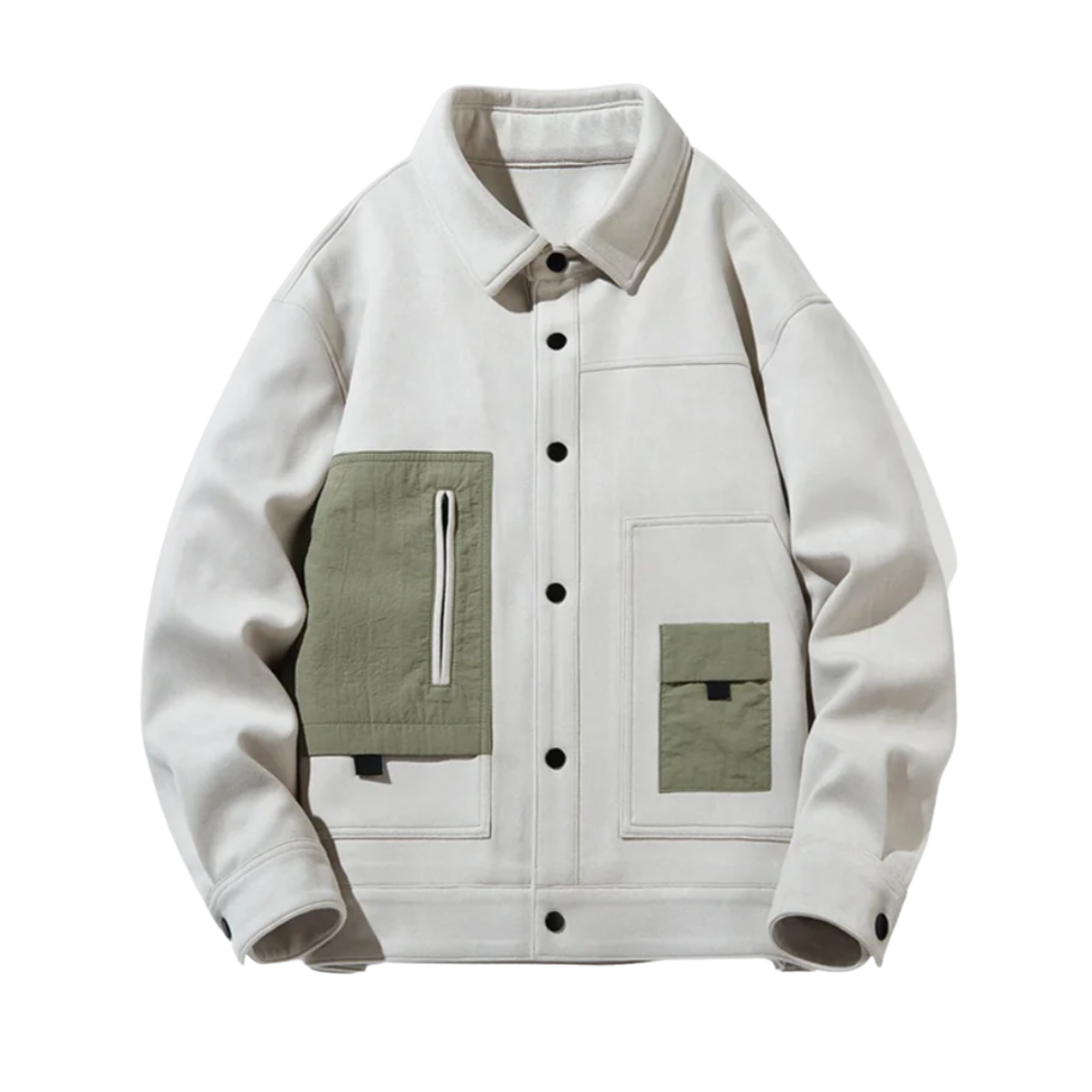Chaqueta urbana de béisbol informal fina y elegante