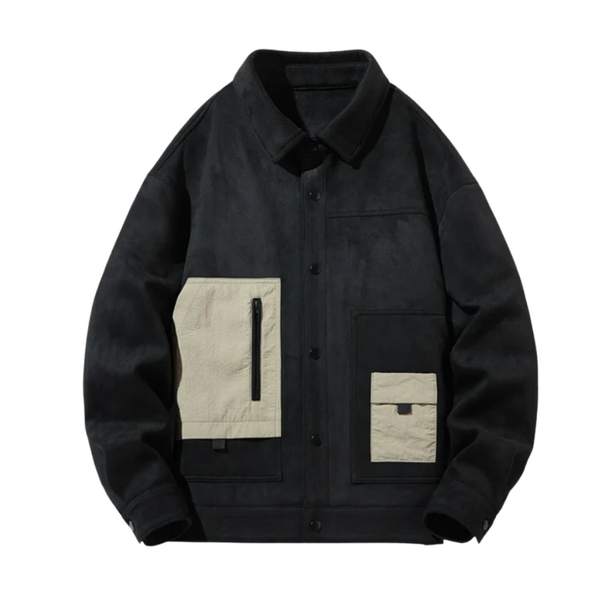 Chaqueta urbana de béisbol informal fina y elegante
