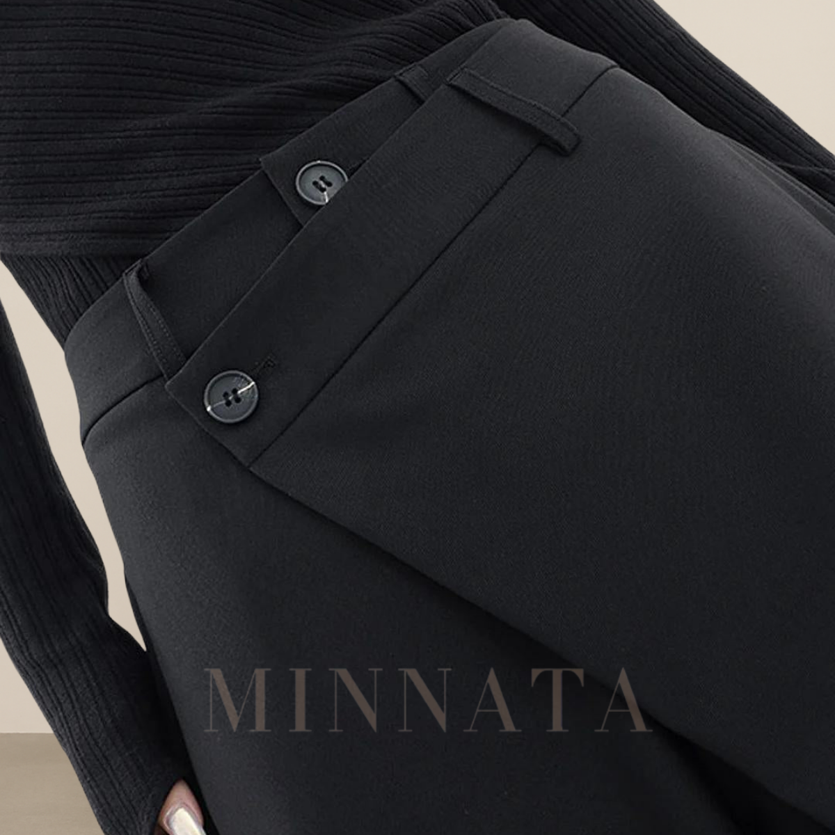 Pantalón Minnata Elegante Asimétrico a la moda