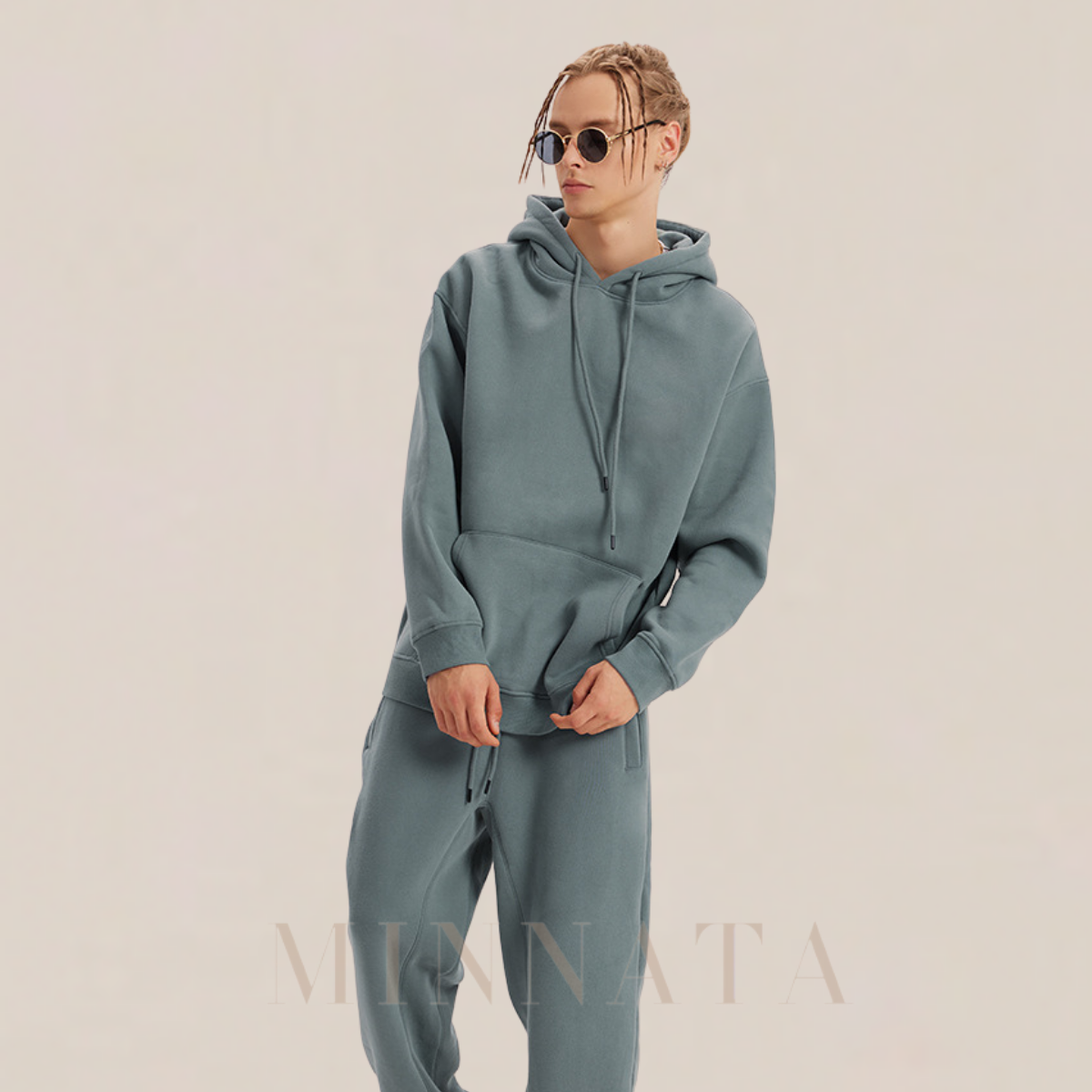 Urban Grayish Blue Tracksuit Unisex