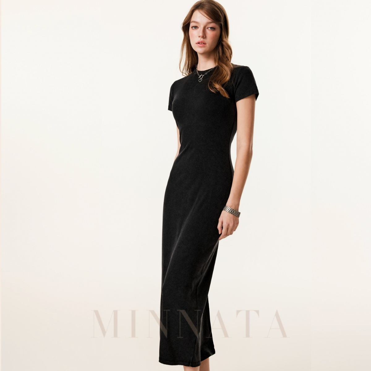 Vestido Slim Fit Retro Wash