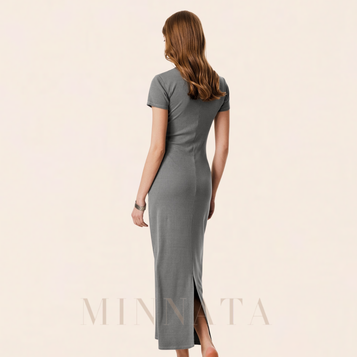 Vestido Slim Fit Retro Wash