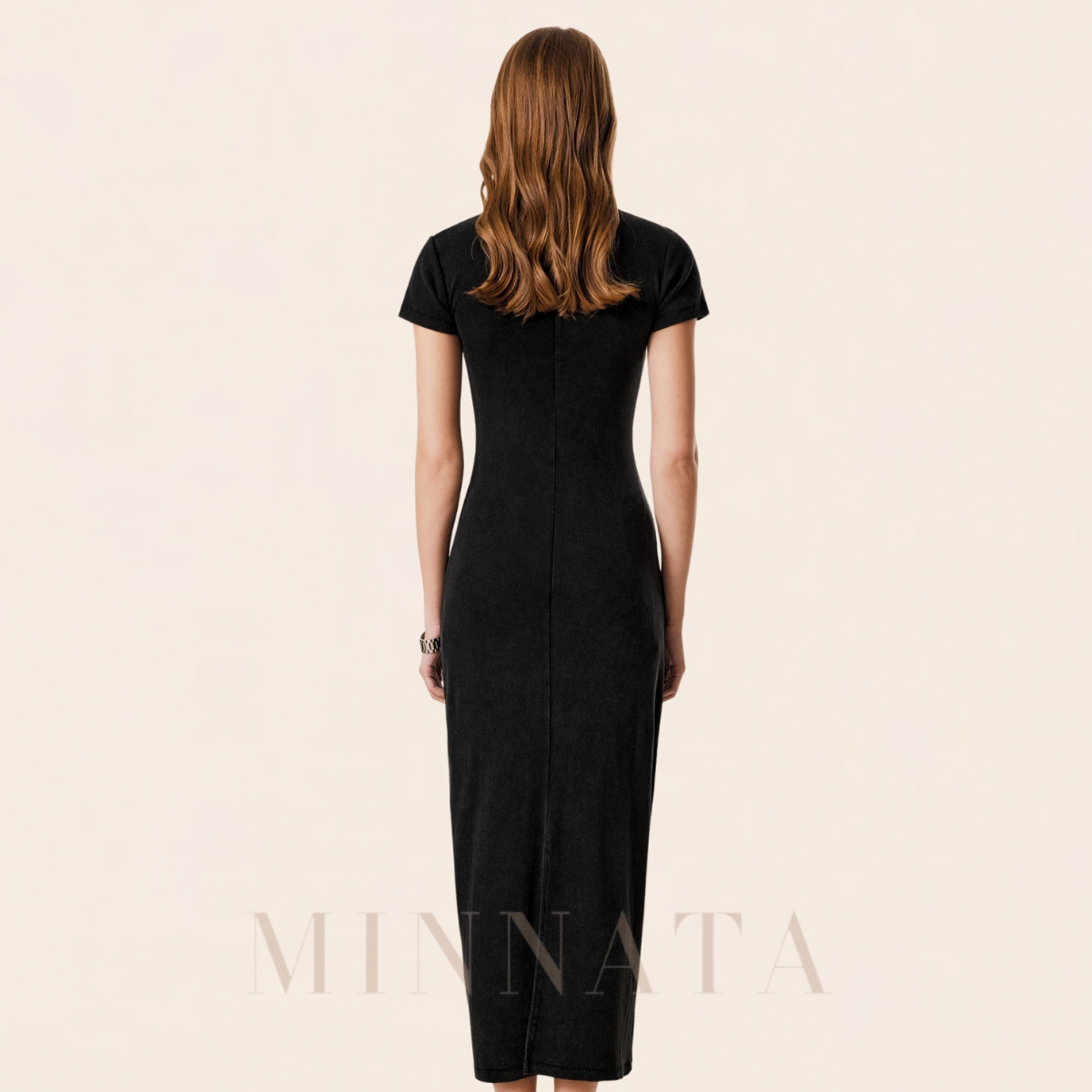 Vestido Slim Fit Retro Wash