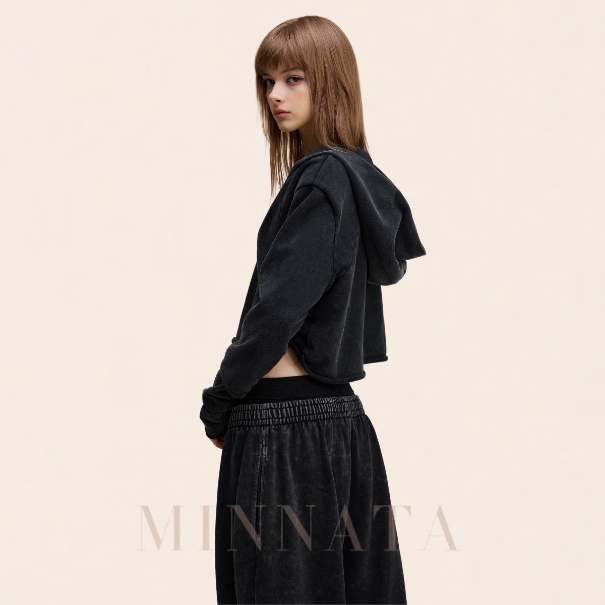 Buzo Hoodie V-Neck Retro Street