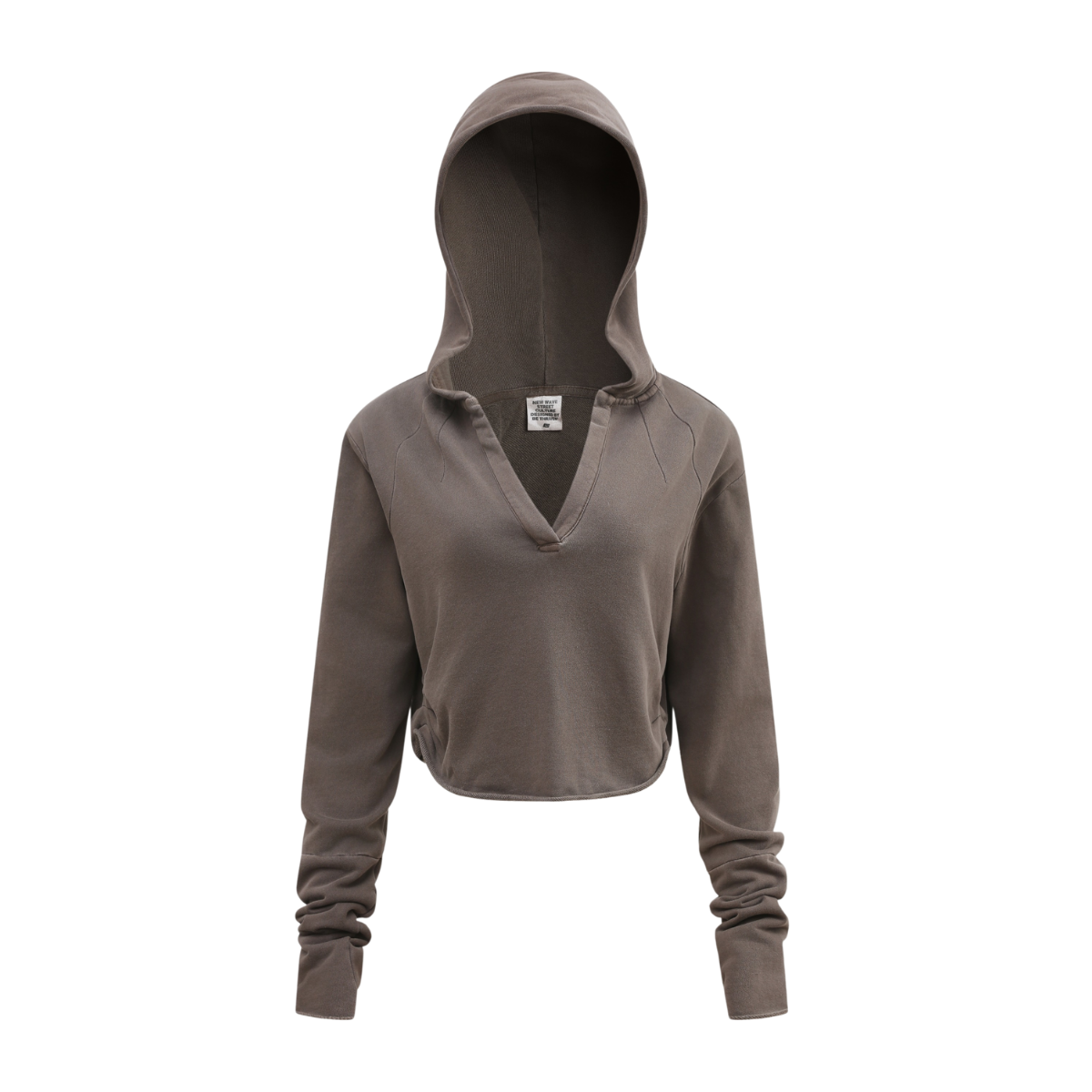 Buzo Hoodie V-Neck Retro Street