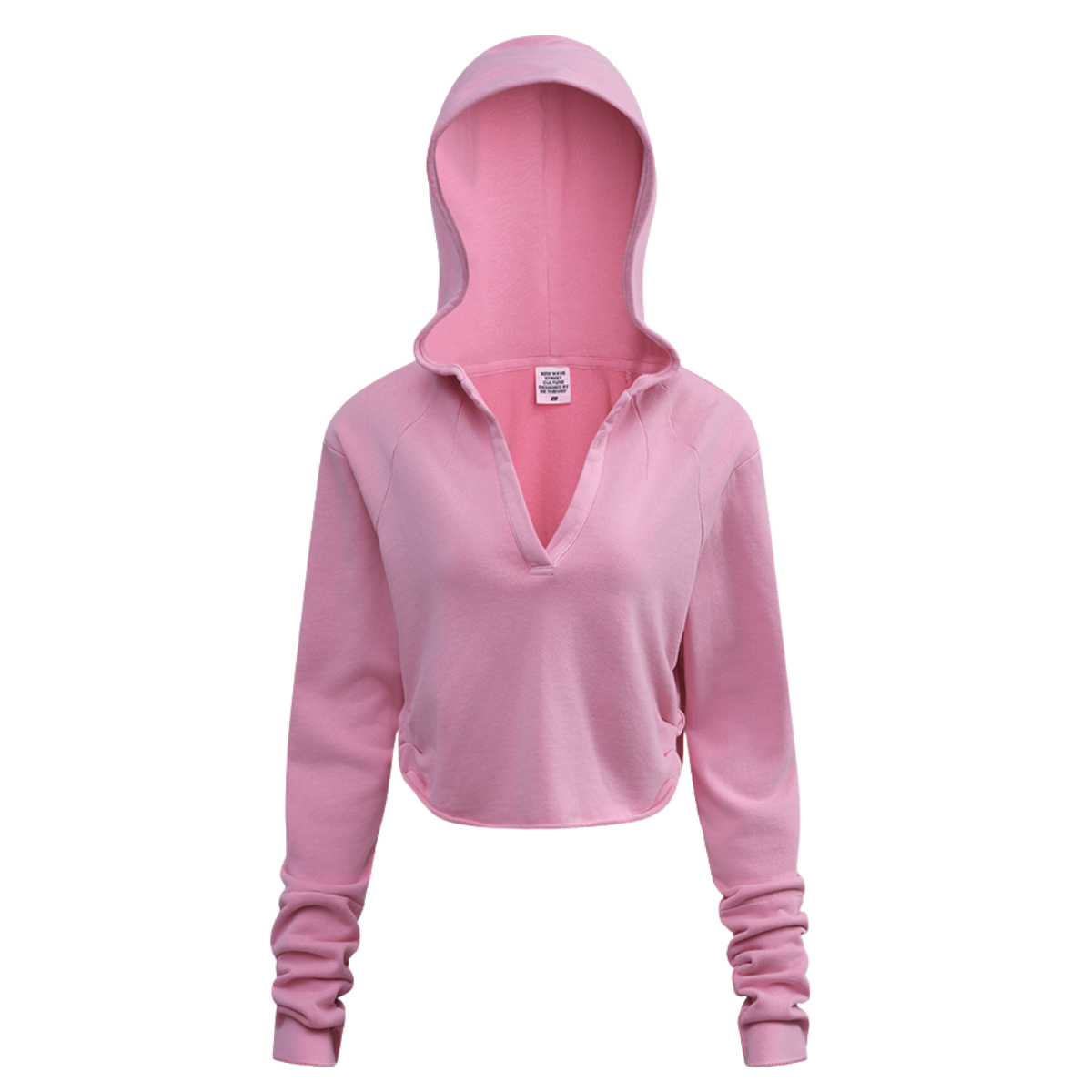 Buzo Hoodie V-Neck Retro Street