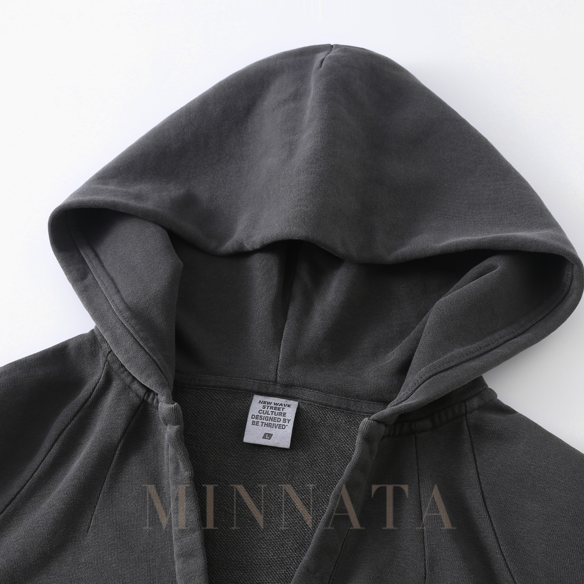 Buzo Hoodie V-Neck Retro Street