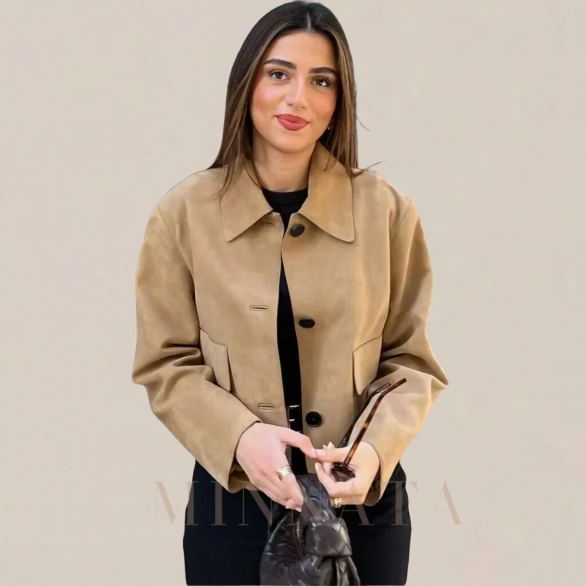 Chaqueta Elegante a la cadera