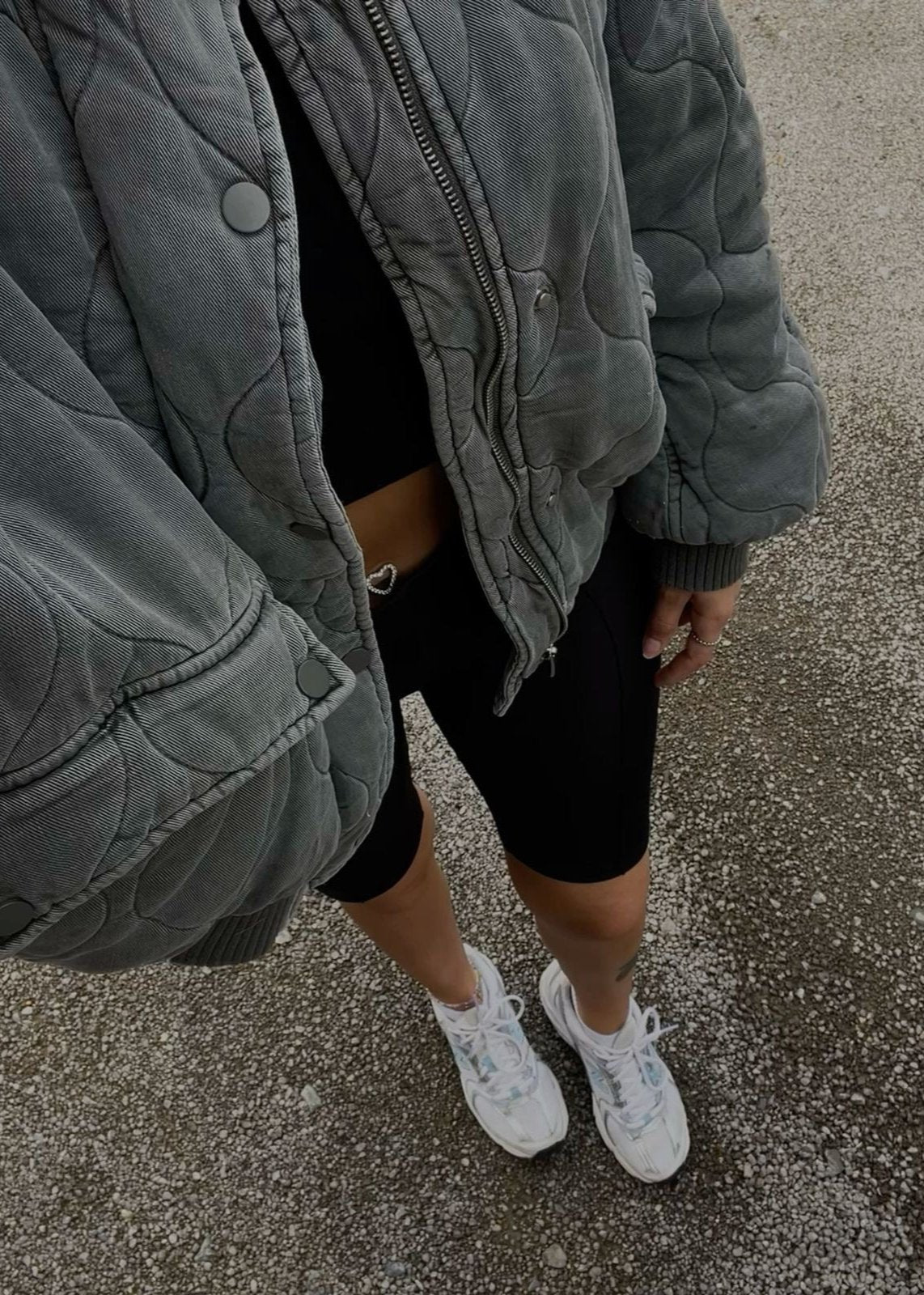 Chaqueta bomber cómoda y acolchada