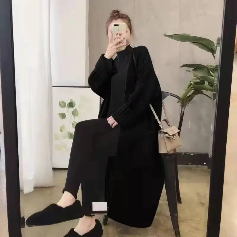 Chaleco largo Trenzado para un Look Estiloso