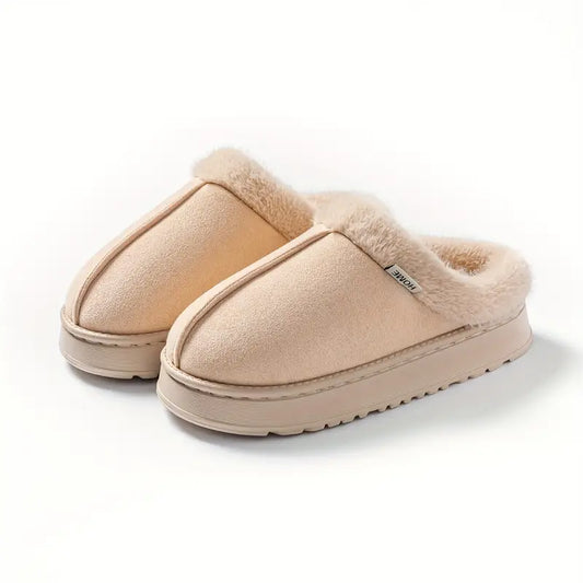 Pantuflas de casa con suela gruesa