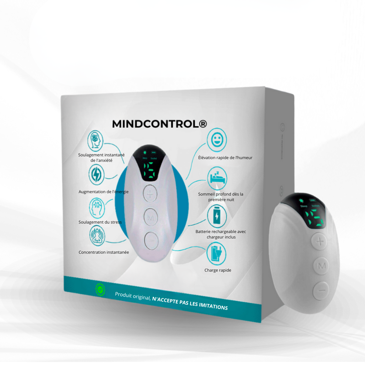 MindControl® - Dispositif apaisant pour l'anxiété et la dépression