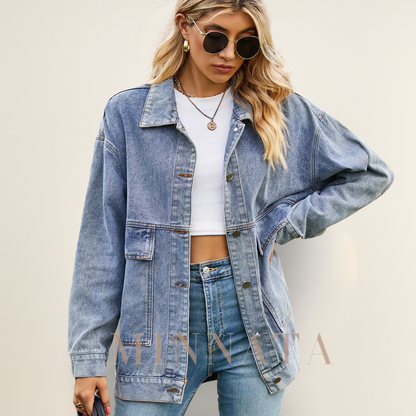 Chaqueta de mezclilla Denim