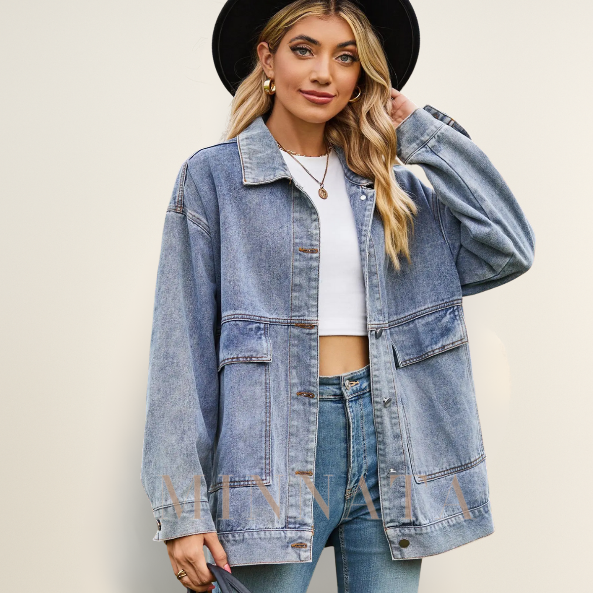 Chaqueta de mezclilla Denim