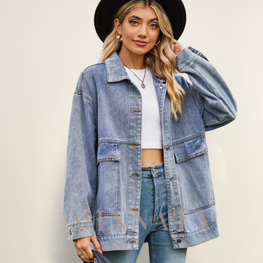 Chaqueta de mezclilla Denim