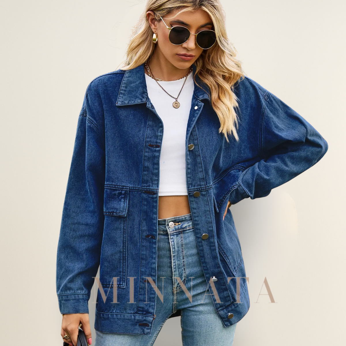 Chaqueta de mezclilla Denim