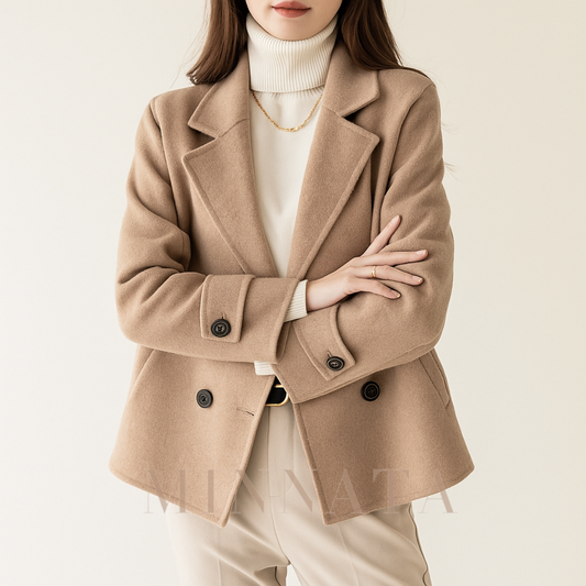 Blazer de Cachemira corte Europeo - Para todo Outfit