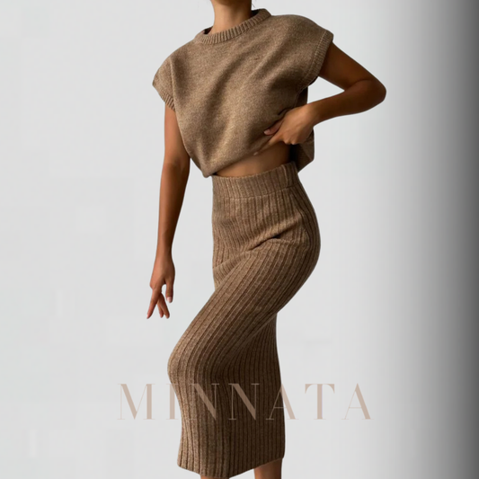 Conjunto de Dos Piezas Elegante y Suave