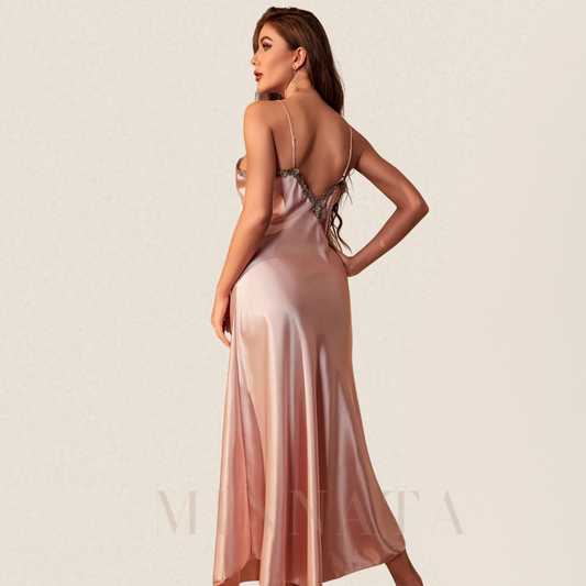 Camisón de satén de lujo - Vestido para dormir