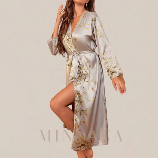 Camisón de pijama de lujo 4 piezas