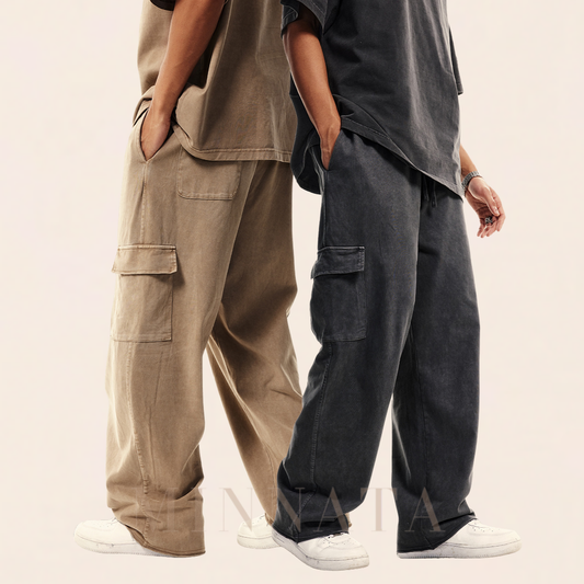 Buzo Cargo Washed Streetwear