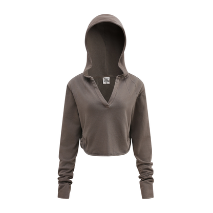 Buzo Hoodie V-Neck Retro Street