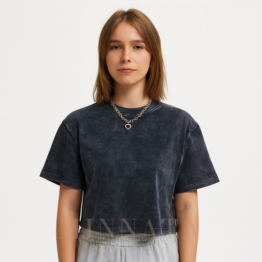 Polera Washed Vintage Streetwear
