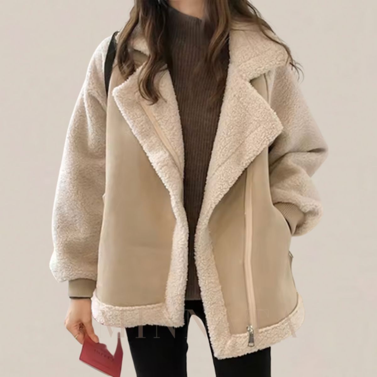 Chaqueta oversized acolchada chiporro