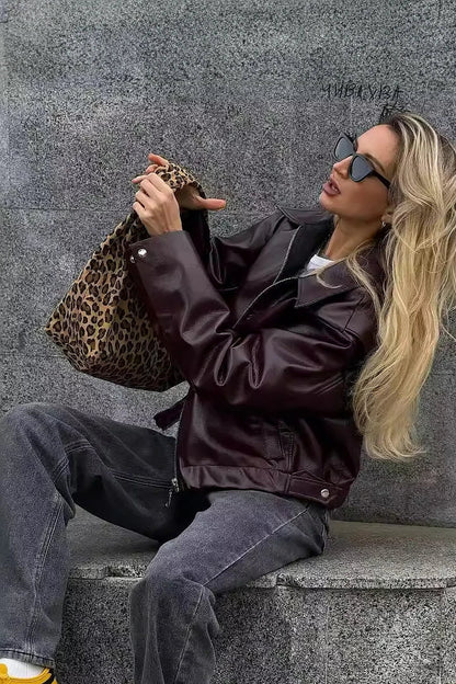 Chaqueta biker