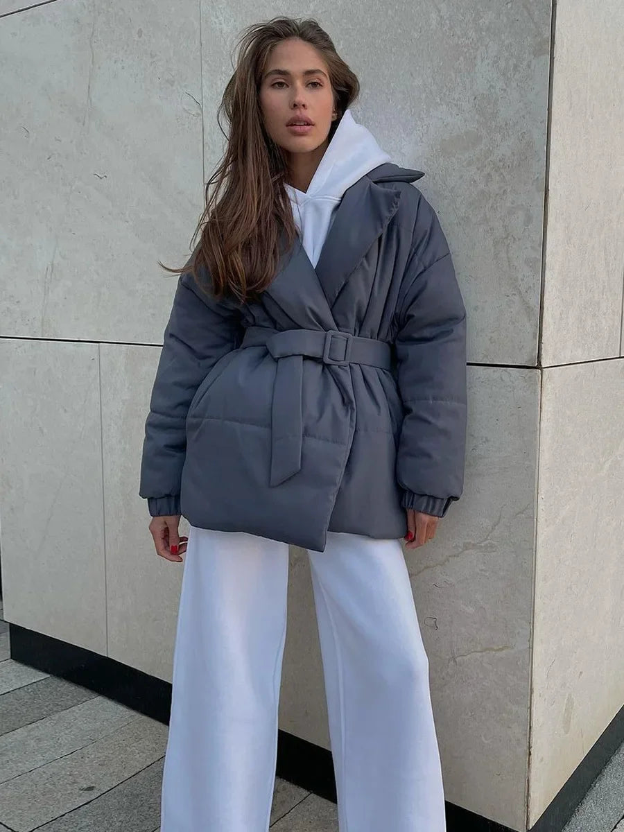 Chaqueta larga abrigada  - Ideal para Otoño e Invierno