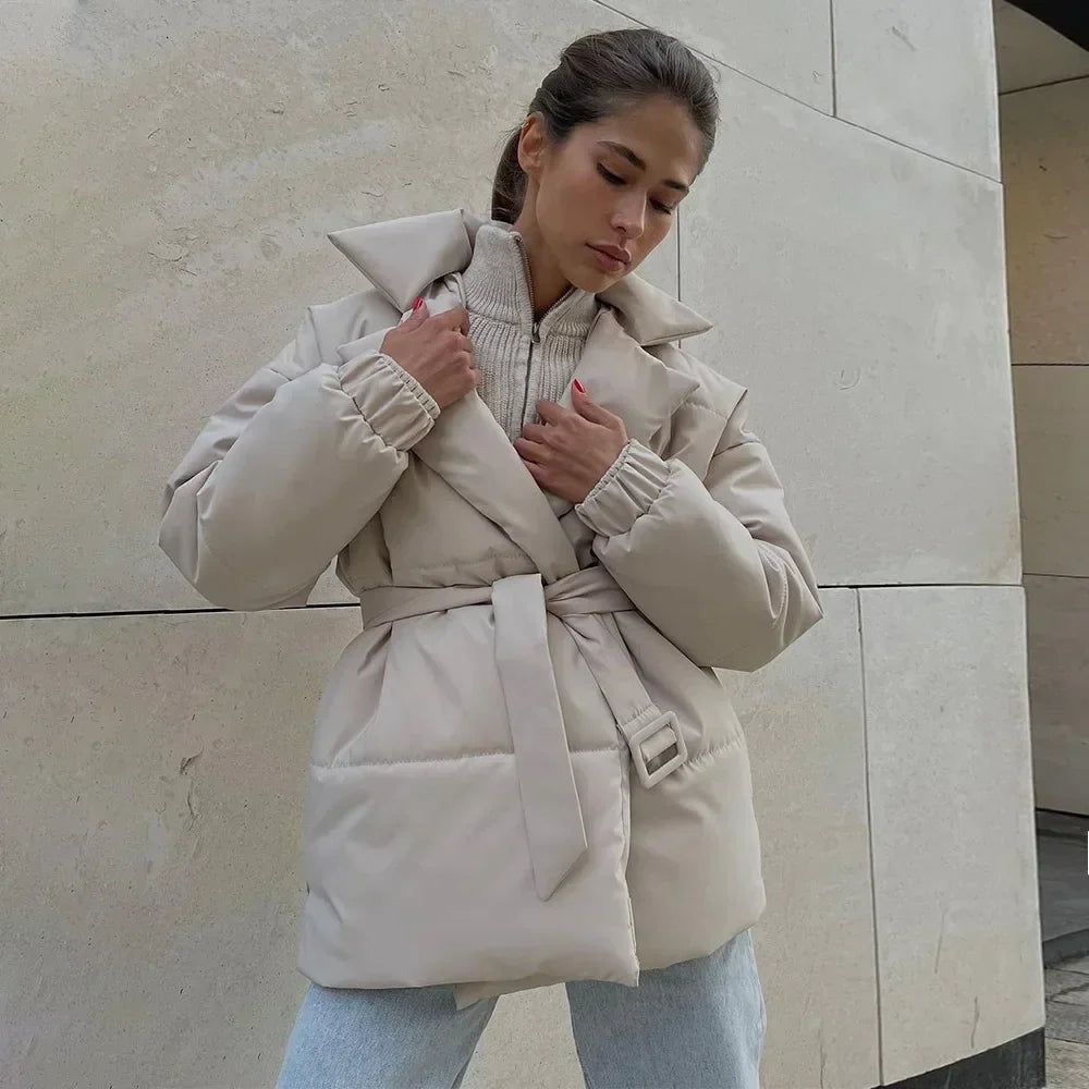 Chaqueta larga abrigada  - Ideal para Otoño e Invierno