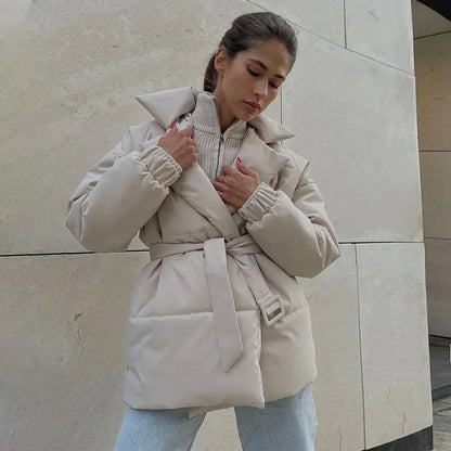 Chaqueta larga abrigada  - Ideal para Otoño e Invierno