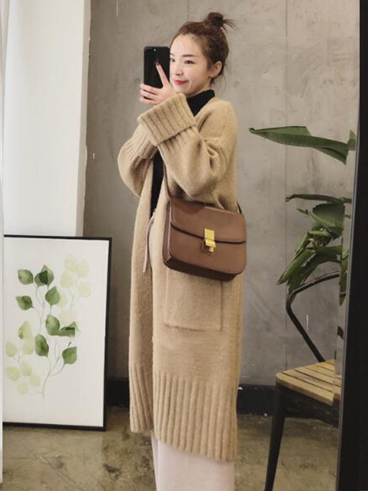Chaleco largo Trenzado para un Look Estiloso