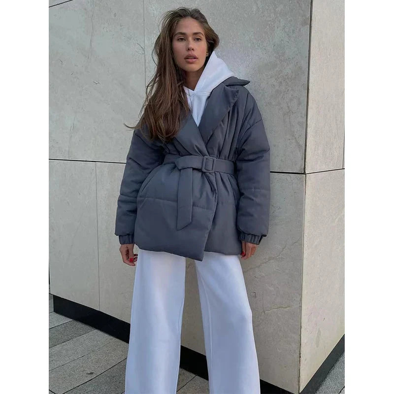 Chaqueta larga abrigada  - Ideal para Otoño e Invierno