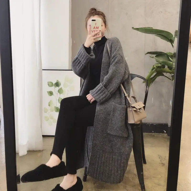 Chaleco largo Trenzado para un Look Estiloso