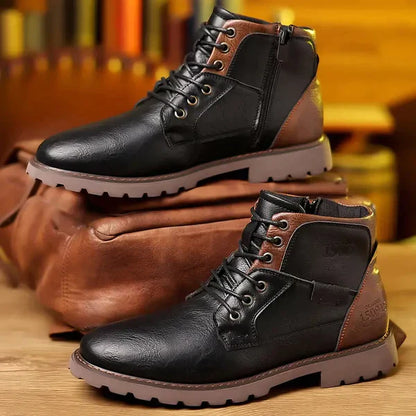 Botines robustos de media caña