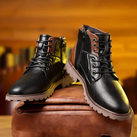 Botines robustos de media caña
