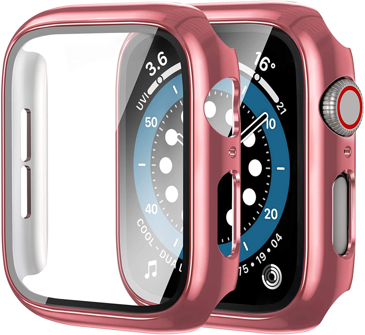 Crystal ™ - Protecteur d'écran Apple Watch avec verre trempé