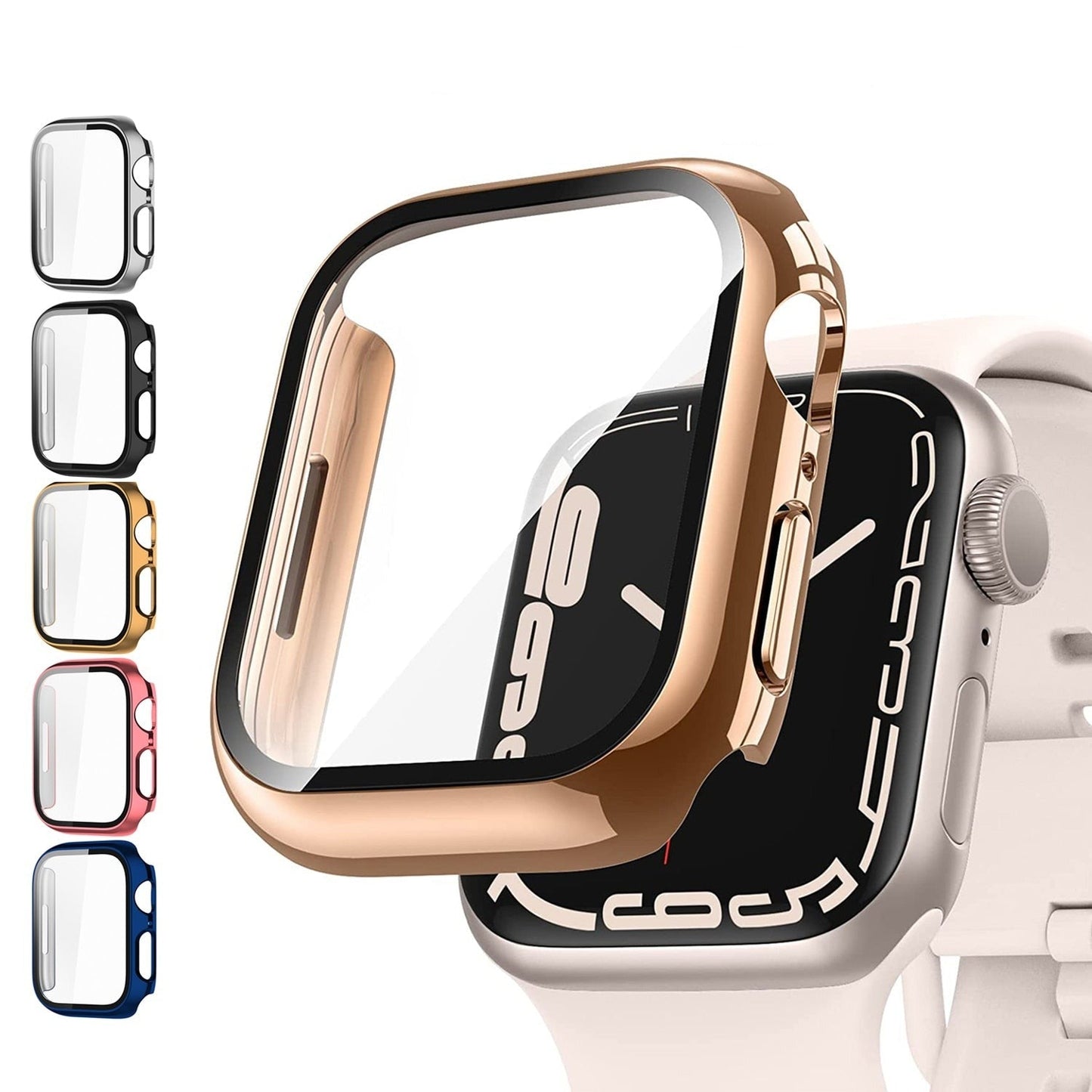 Crystal ™ - Protecteur d'écran Apple Watch avec verre trempé