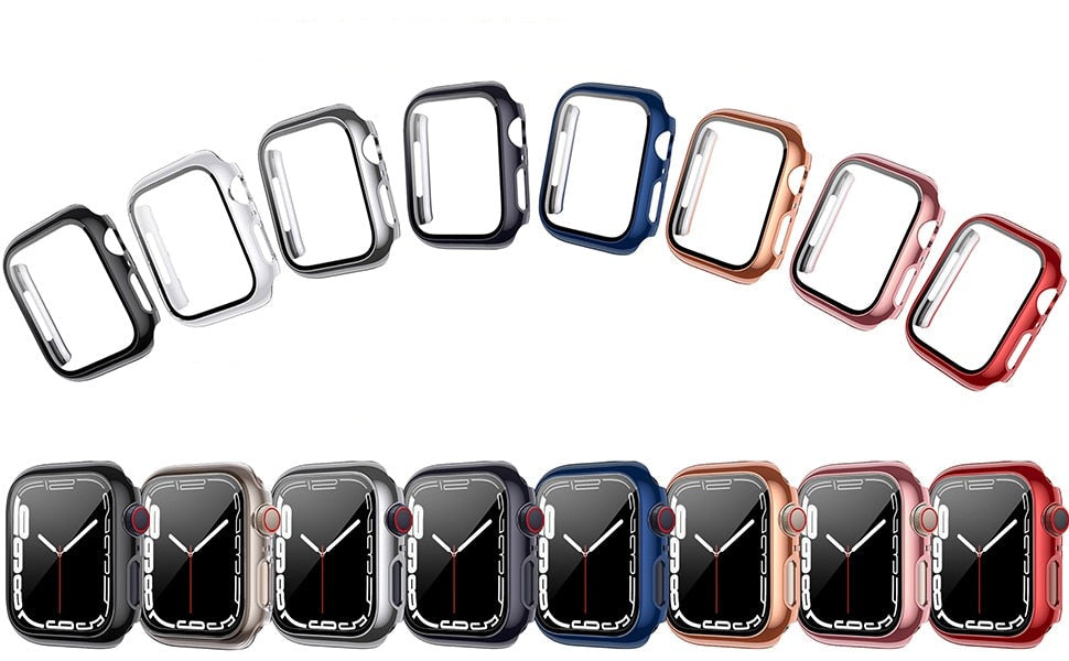 Crystal ™ - Protecteur d'écran Apple Watch avec verre trempé