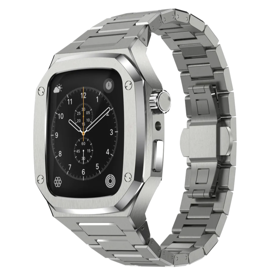 Royal ™ Metal series - Bracelet + protecteur pour Apple Watch