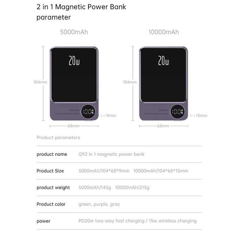 Batterie externe™ MagSafe LED